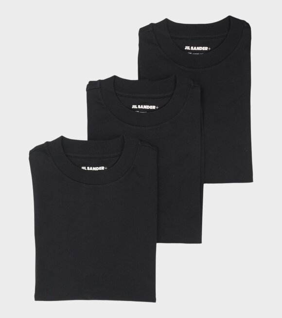 Jil Sander - 3-Pack LS T-shirt Set Black