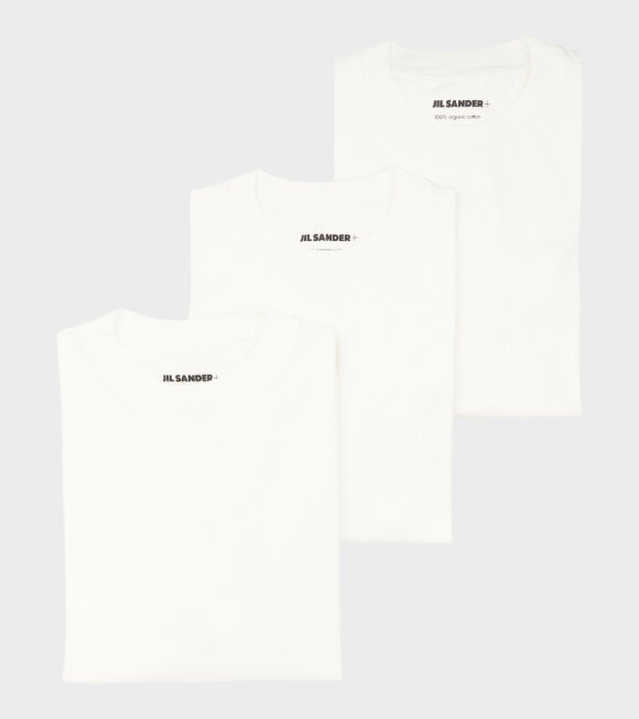 Jil Sander - 3-Pack LS T-shirt Set White