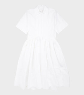 Heavy Poplin Dress Optic White