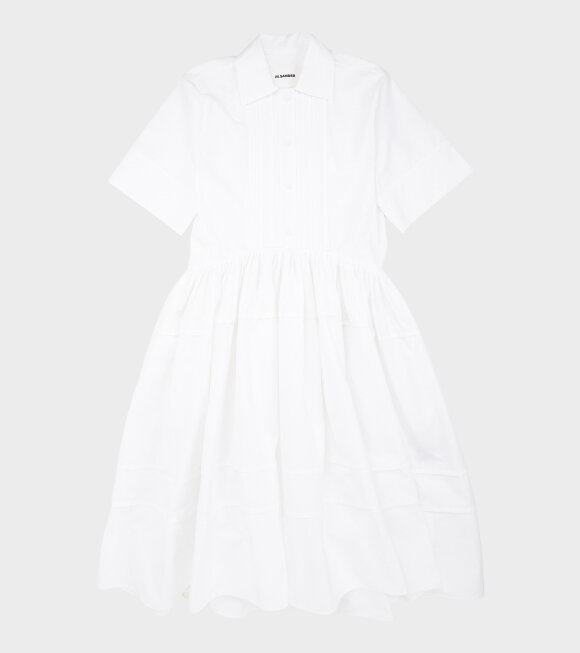 Jil Sander - Heavy Poplin Dress Optic White