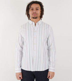 Stripe Shirt White/Multicolor