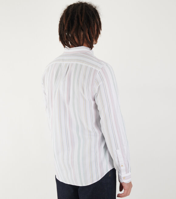 Paul Smith - Stripe Shirt White/Multicolor