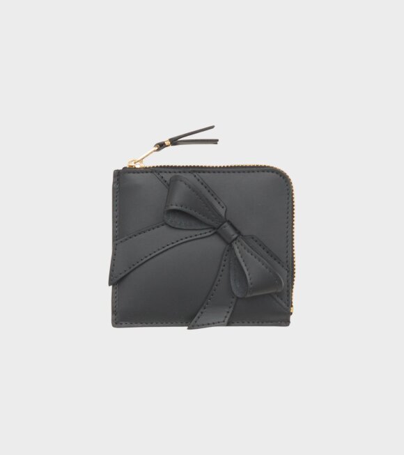 Comme des Garcons Wallet - Big Bow Wallet Black