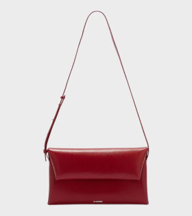 Folded Small Crossbody Bag Cedar Red