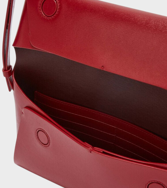 Jil Sander - Folded Small Crossbody Bag Cedar Red