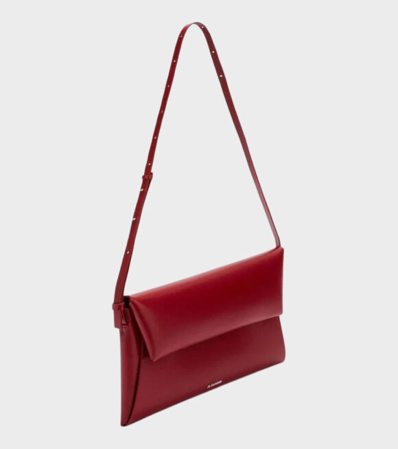 Jil Sander - Folded Small Crossbody Bag Cedar Red