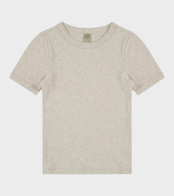 Flore Flore - Car Tee Heather Grey