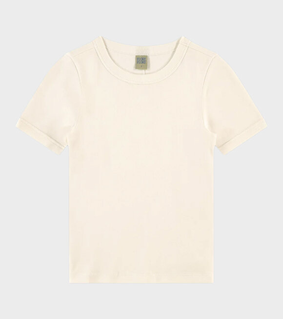 Flore Flore - Car Tee Off-white