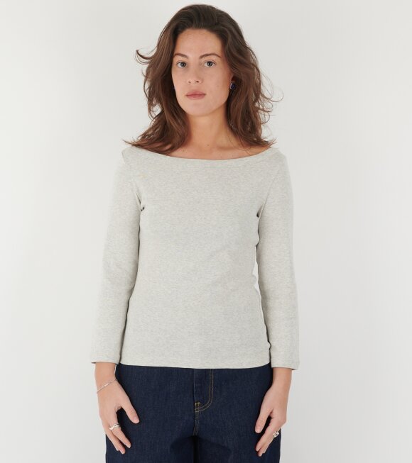 Flore Flore - Steffi Tee Heather Grey