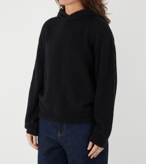 Gudrun & Gudrun - Cashmere Hoodie Black