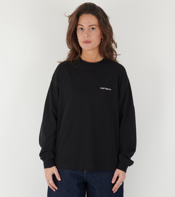 Carhartt WIP - W L/S Grayson T-shirt Black/White