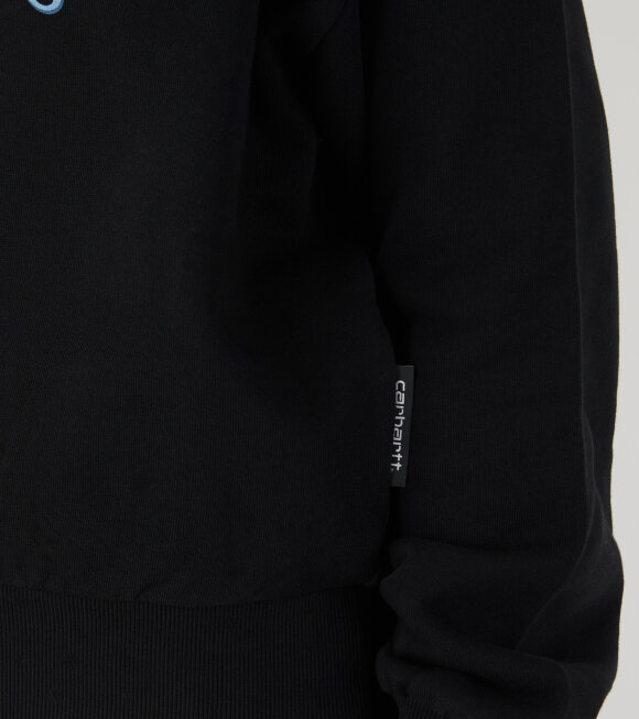 Carhartt WIP - W Hooded Harttbreaker Sweat Black