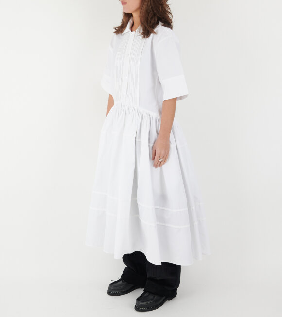 Jil Sander - Heavy Poplin Dress Optic White