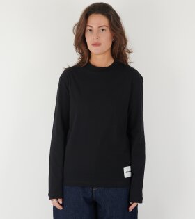 3-Pack LS T-shirt Set Black