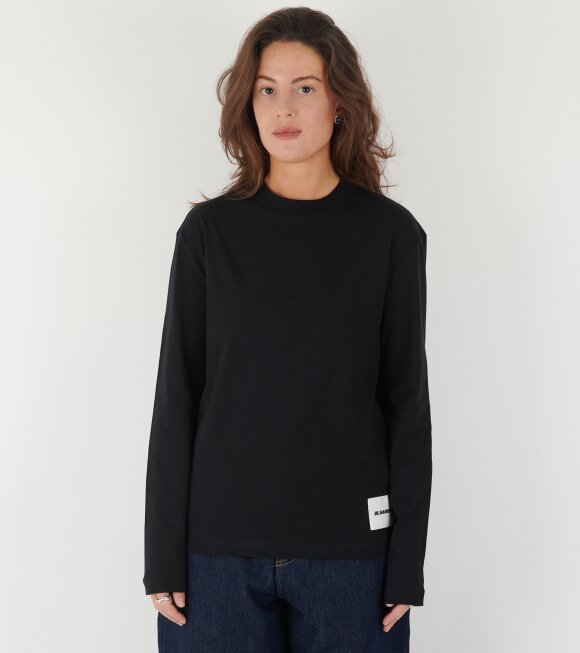 Jil Sander - 3-Pack LS T-shirt Set Black