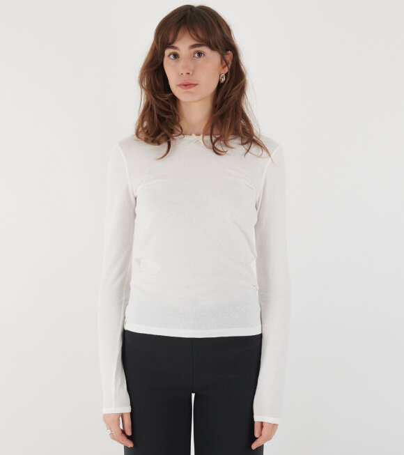 Aiayu - Messhu Long Sleeve Pure Ecru