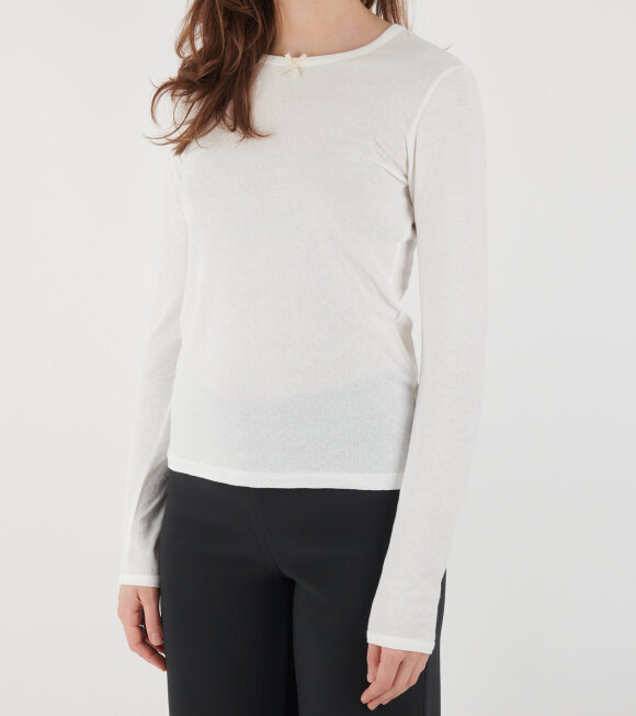 Aiayu - Messhu Long Sleeve Pure Ecru