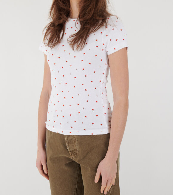 Saks Potts - Uma T-shirt Poppy Print