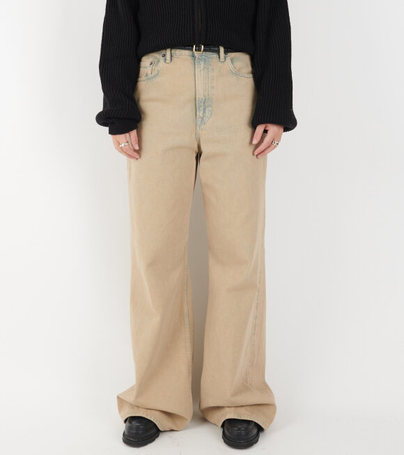 Acne Studios - 2022 Relaxed Fit Jeans Light Sand