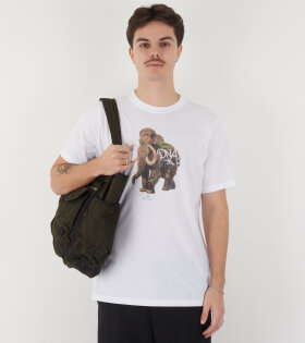 Grafitti Mammoth T-shirt White