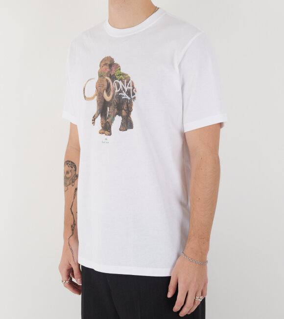 Paul Smith - Grafitti Mammoth T-shirt White