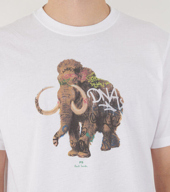 Paul Smith - Grafitti Mammoth T-shirt White