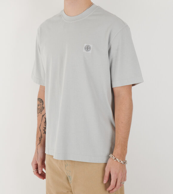 Stone Island - Boxy S/S T-shirt Light Grey