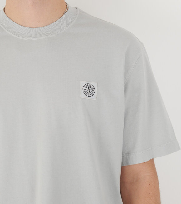 Stone Island - Boxy S/S T-shirt Light Grey