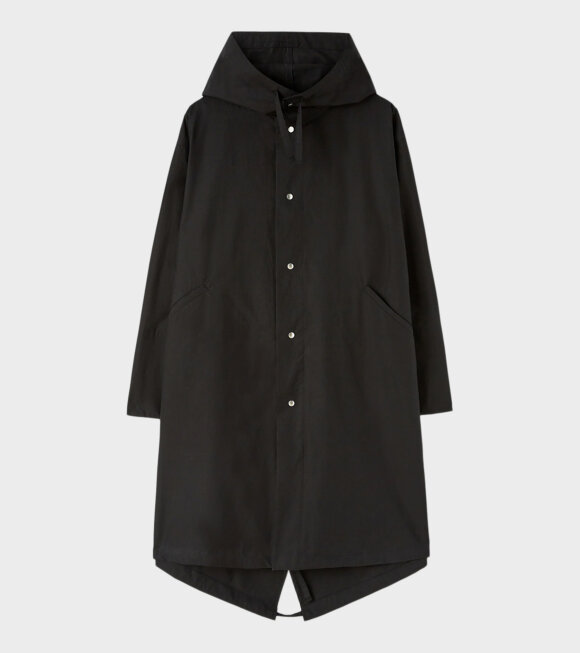 Jil Sander - Logo Parka Black