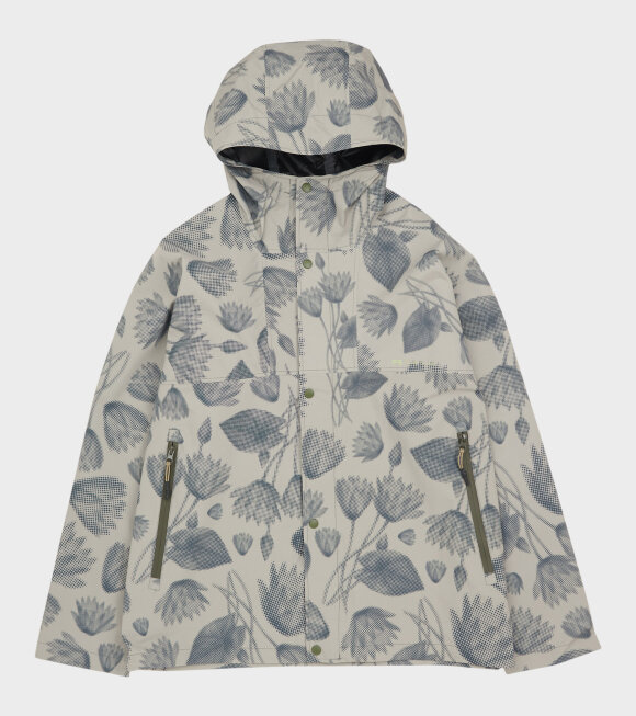 Paul Smith - Hooded Floral Jacket Green Multi