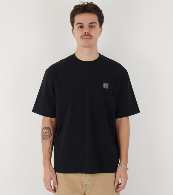 Stone Island - Boxy S/S T-shirt Black