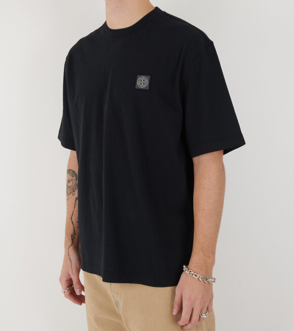 Stone Island - Boxy S/S T-shirt Black