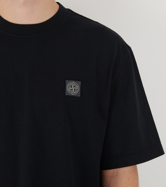 Stone Island - Boxy S/S T-shirt Black