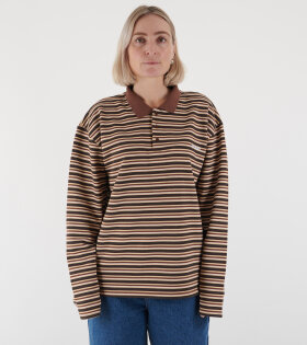 Roland Unisex Polo Brown