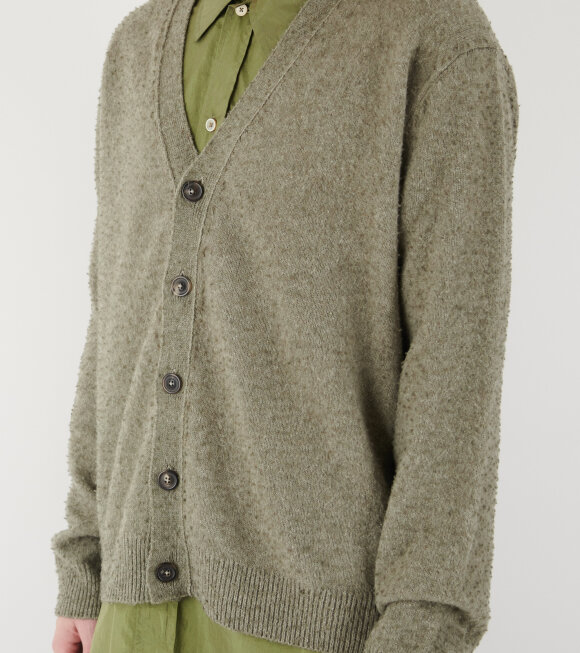 Maison Margiela - Pilling Cardigan Sage Green