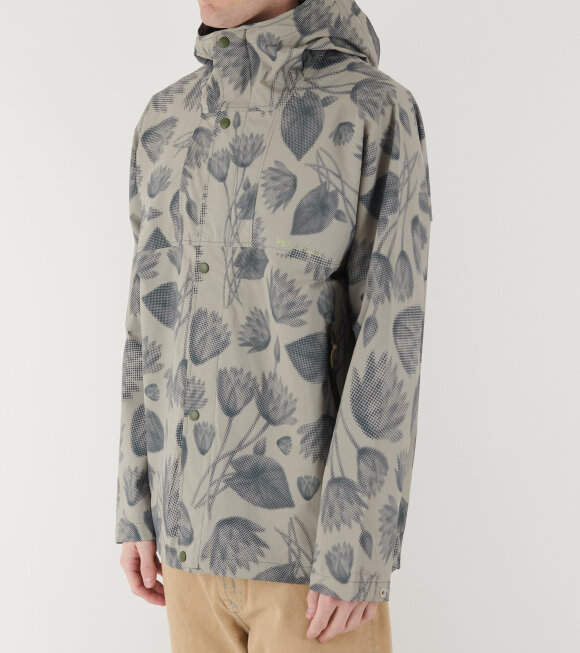 Paul Smith - Hooded Floral Jacket Green Multi