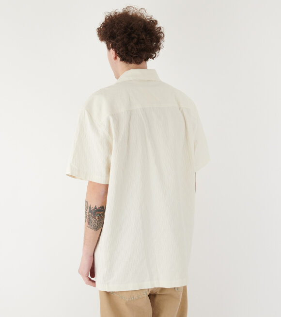 Palmes - Gardens S/S Shirt Off-white