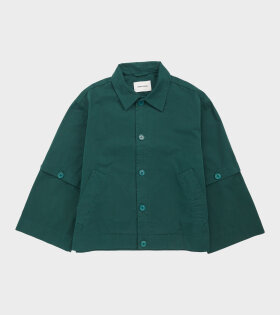 Button Jacket Garden Green