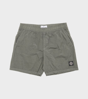 Econyl Nylon Swim Shorts Dark Grey