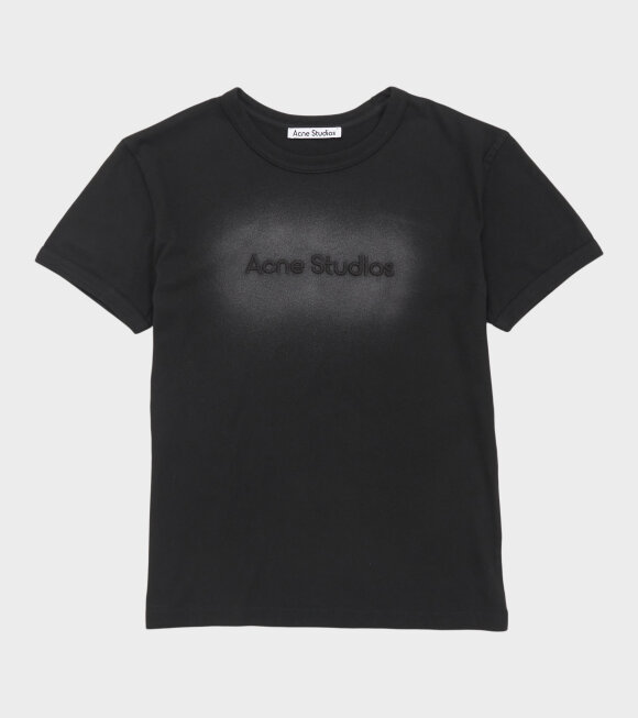 Acne Studios - Fitted Logo T-shirt Faded Black