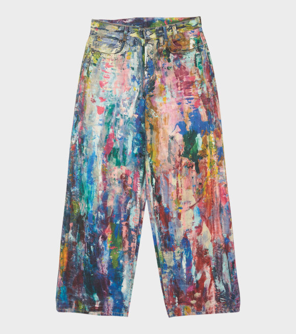 Acne Studios - 1981F Baggy Fit Jeans Blue/Multi