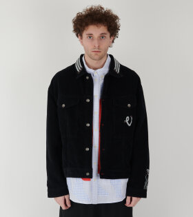 Cosmos Corduroy Jacket Black