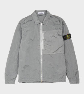 Econyl Nylon Overshirt Grey