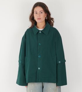 Button Jacket Garden Green