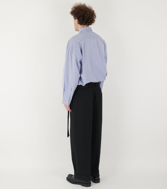 Jil Sander - Belted Trousers Black