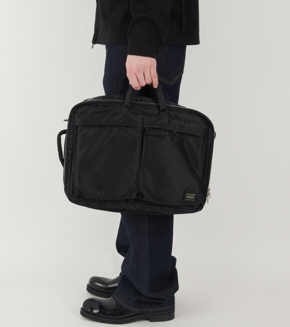 Porter - Tanker 3Way Briefcase Black