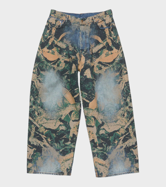 Acne Studios - 2023 Super Baggy Fit Jeans Denim Mossy Oak