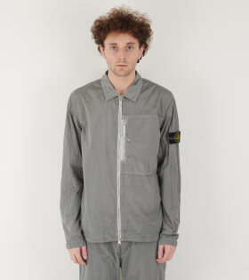 Econyl Nylon Overshirt Grey