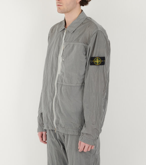 Stone Island - Econyl Nylon Overshirt Grey