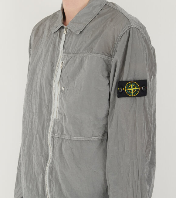 Stone Island - Econyl Nylon Overshirt Grey